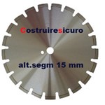 prezzo disco diamantato per husqvarna FS 400 LV d. 400 taglio asfalto mm alt segm 15 mm